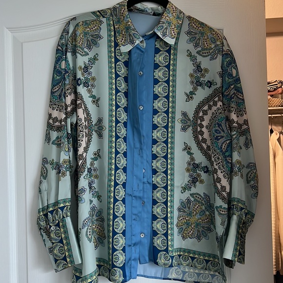 Zara silk shirt - Picture 2 of 2